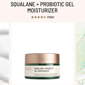 NEVER OPENED! FULL SIZE! Biossance Squalane and Probiotic Gel Moisturizer!